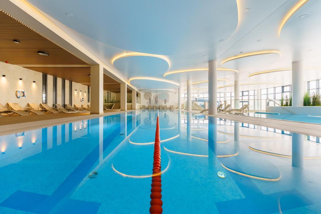 Polanki Aqua Apartamenty Nielimitowany Dostep Do Basenow Parking Free Kołobrzeg Exterior foto