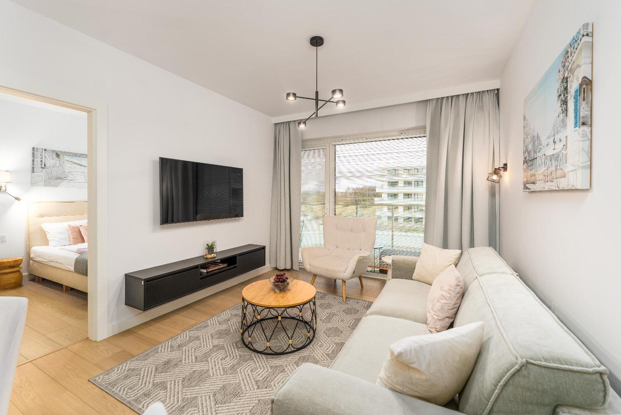 Polanki Aqua Apartamenty Nielimitowany Dostep Do Basenow Parking Free Kołobrzeg Exterior foto